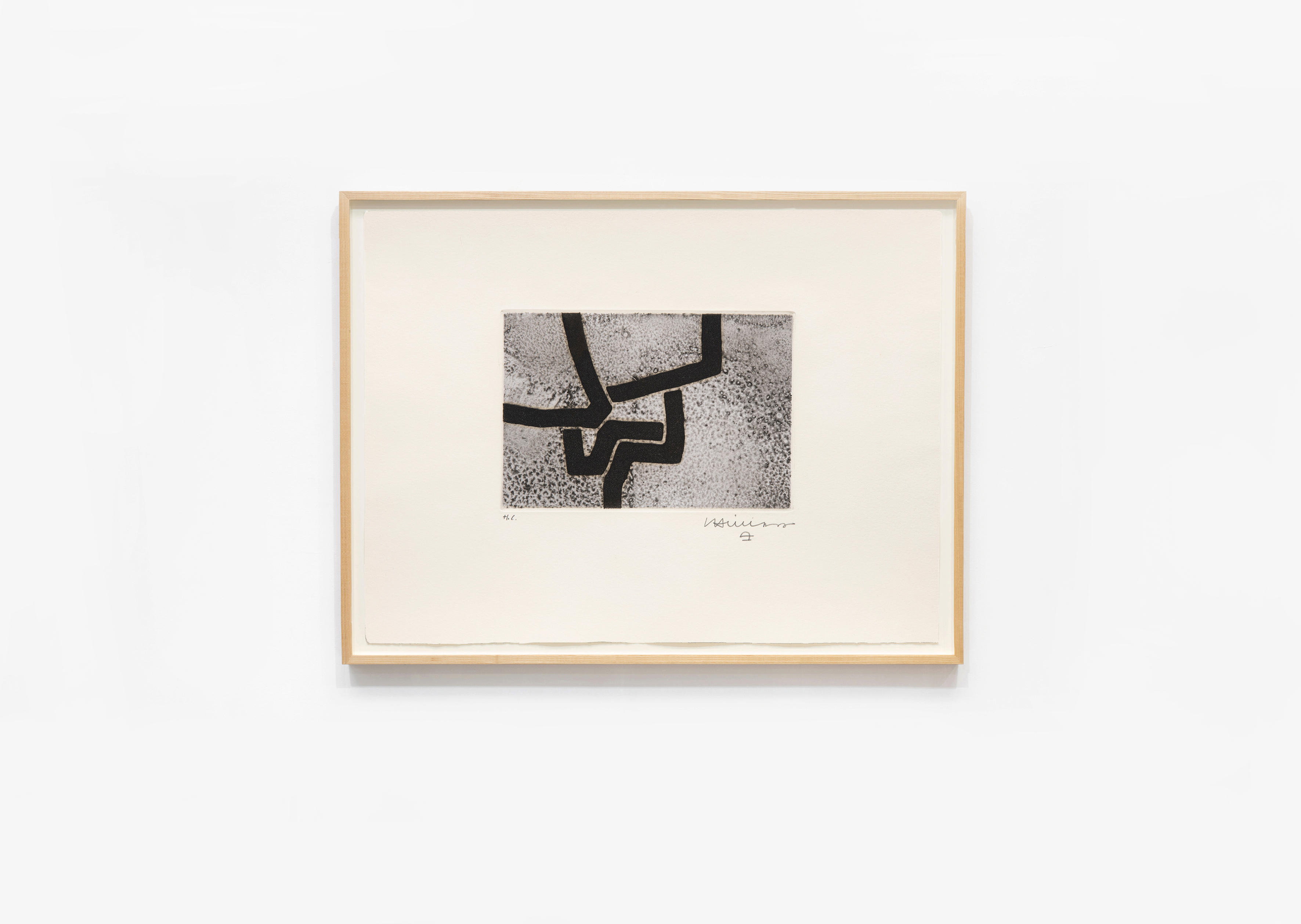 estampe Rencontre Eduardo Chillida